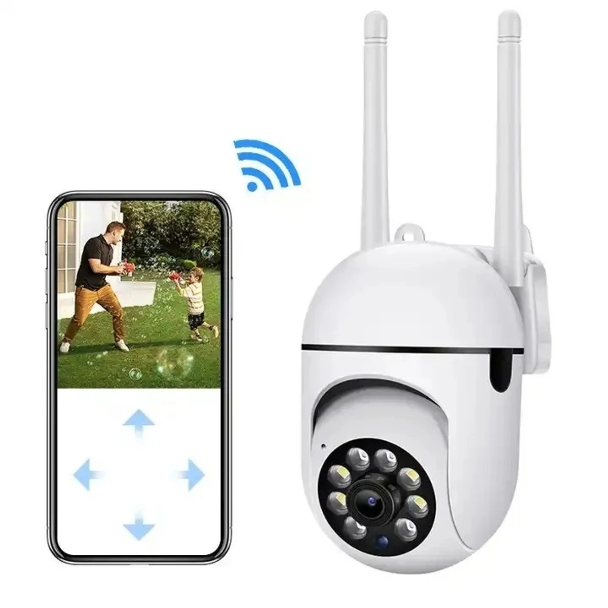 WiFi Camera Home Security wireless Camera Night Vision Motion Detection 2Way Audio 2.4GHZ App VI365
